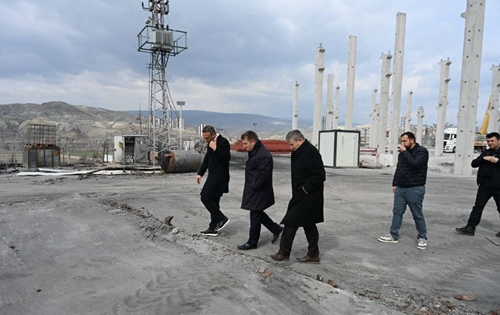 Vali Sarıibrahim OSB’yi ziyaret etti