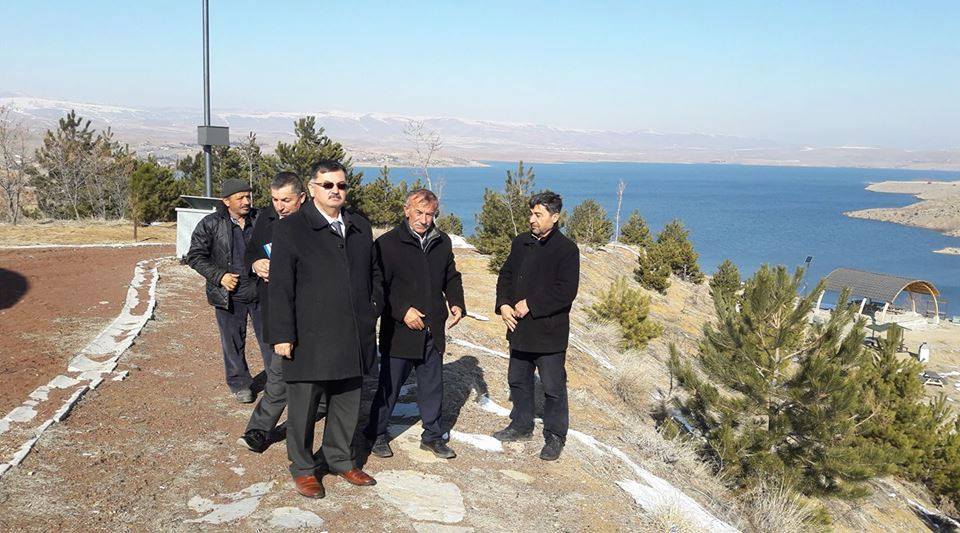 Kaymakam Şahin,Tabiat Parkı’nı İnceledi