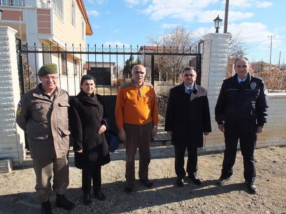 BAHŞILI KAYMAKAMI GAZİLERİ ZİYARET ETTİ