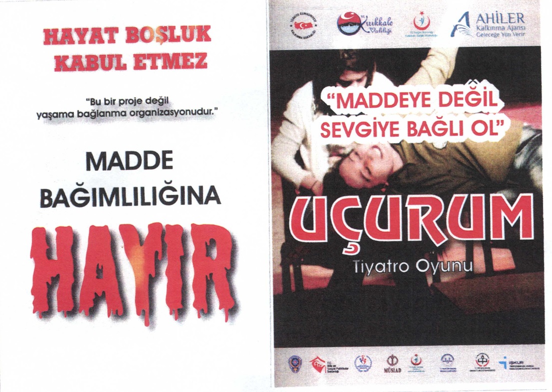 ”UÇURUM”SAHNELENDİ