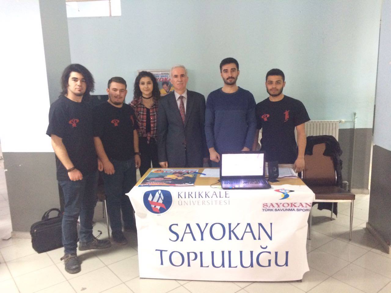 SAYOKAN ÜNİVERSİTEYE STANT AÇTI
