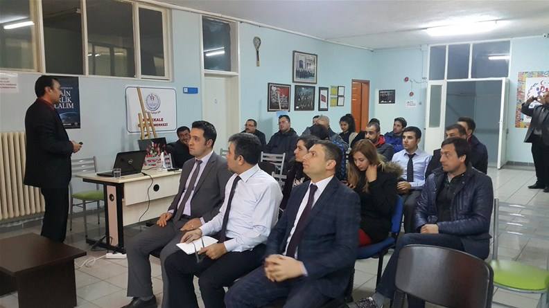 GENÇLİK SPOR’DA AFET EĞİTİMİ VERİLDİ