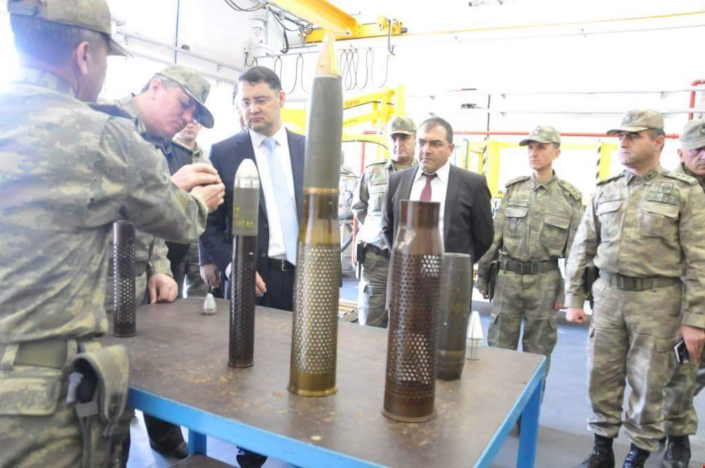 Mühimmat Komutanlığında İnceleme Yaptı