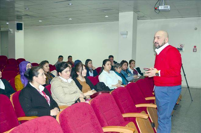 HASTANE PERSONELİ EĞİTİMDEN GEÇTİ