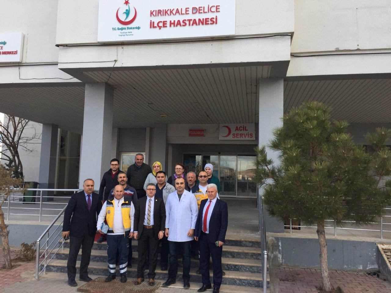 SAĞLIK-SEN DELİCE HASTANESİNİ ZİYARET ETTİ