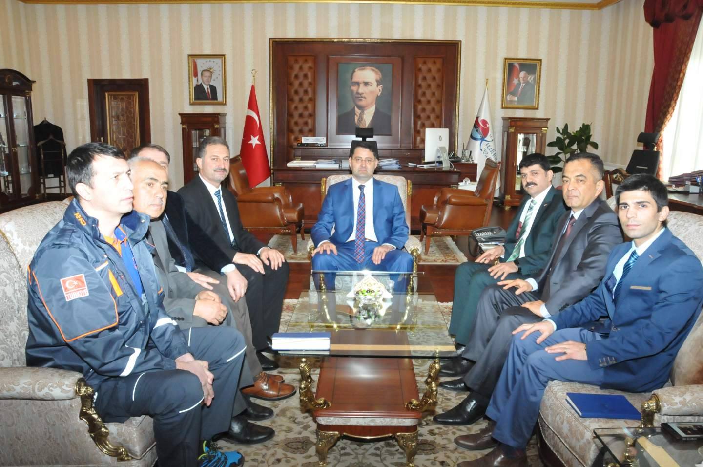 AFAD’tan Haktankaçmaz’a Ziyaret